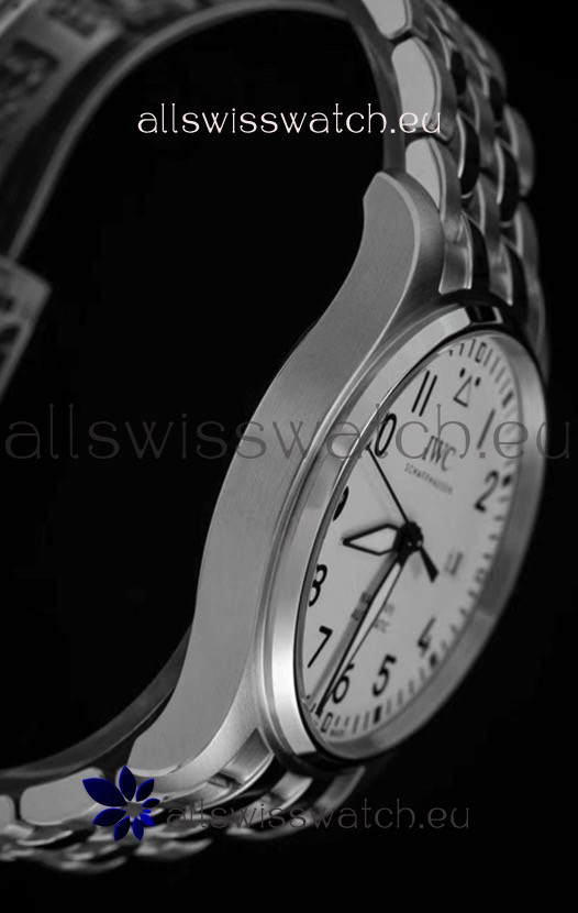 IMG_9081 IWC MARK XVIIIin 904L Steel White Dial 40MM - 1:1 Mirror Replica 7