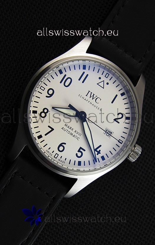 IMG_9081 IWC Pilot's MARK XVIII IW327012 Black Dial1:1 Mirror Edition Replica 7