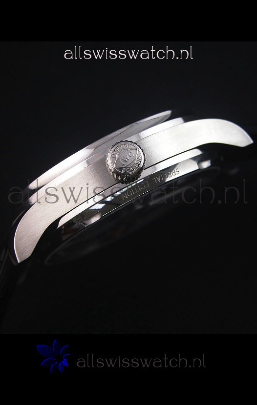 IMG_9081 IWC Portugieser Updated Version - 1:1 Mirror Green Dial Steel Case Replica 7