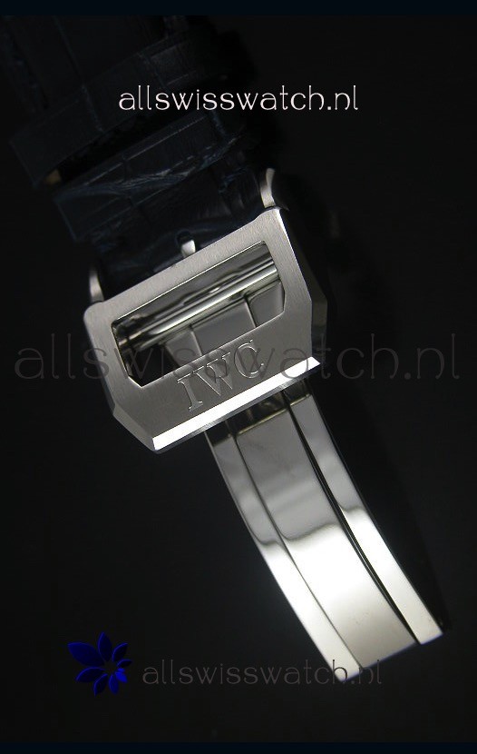 IMG_9081 IWC Portuguese Handwind Ref# IW5242 1:1 Mirror Blue Dial Replica 7
