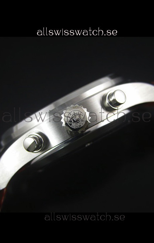 IMG_9081 IWC IW377719 Pilot's Chronograph Spitfire 1:1 Mirror Updated Version Replica 7