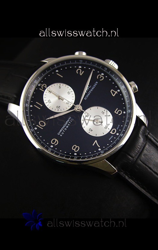 IMG_9081 IWC Portuguese Chronographin Steel Case - 1:1 Mirror Edition Replica 7