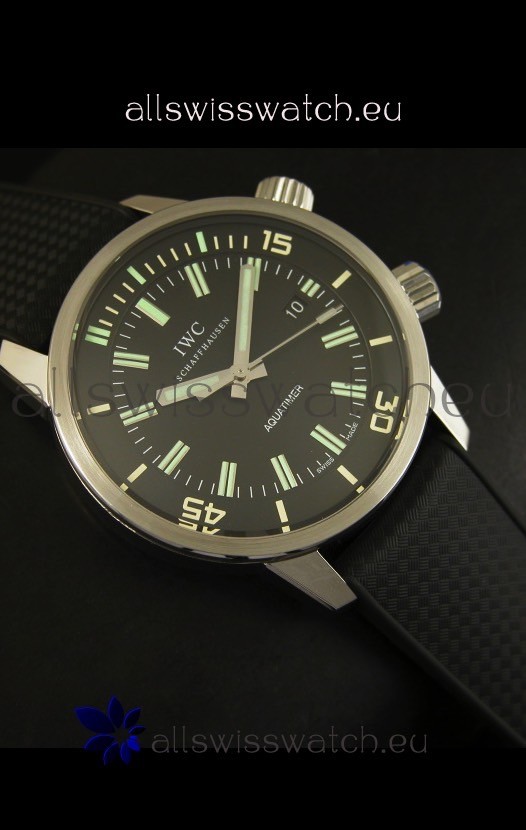 IMG_9081 IWC Aquatimer Automatic Vintage 1967 in Black Dial Replica 7
