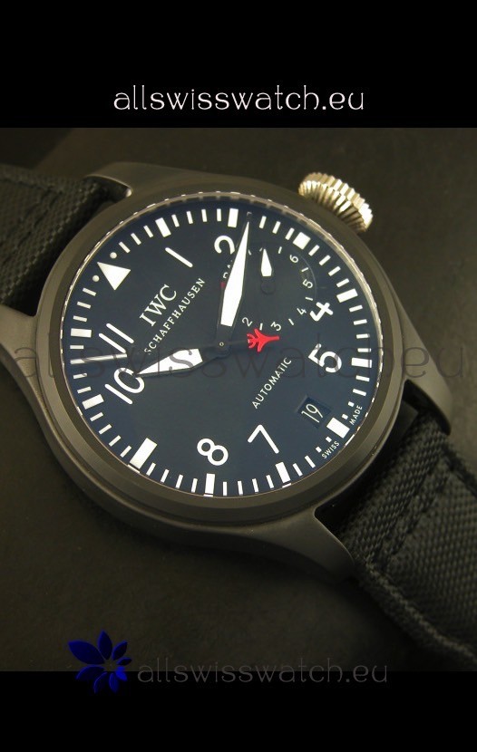 IMG_9081 IWC Big Pilot Top Gun Ceramic Case - 1:1 Mirror Replica 7