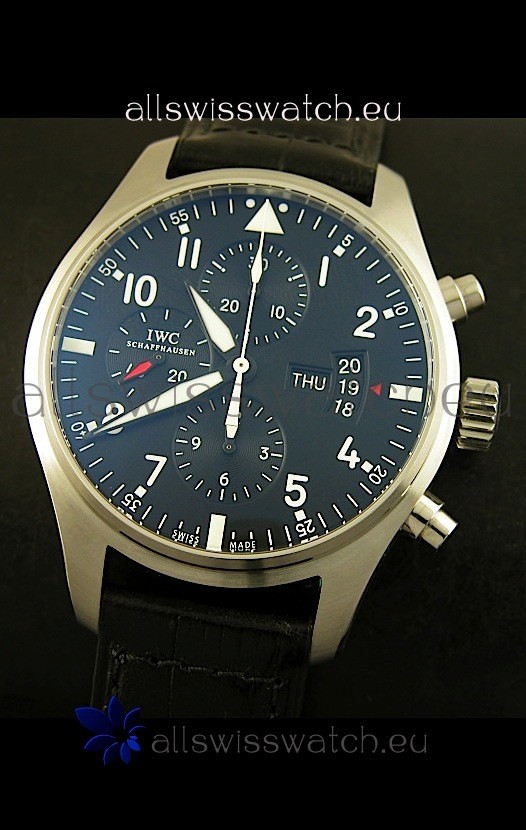 IMG_9081 IWC Fliegeruhr Chronograph - 1:1 Mirror Replica 7