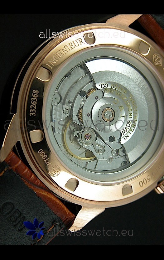 IMG_9081 IWC Schaffhausen Ingenuier Vintage Automatic Rose Gold Replica 7