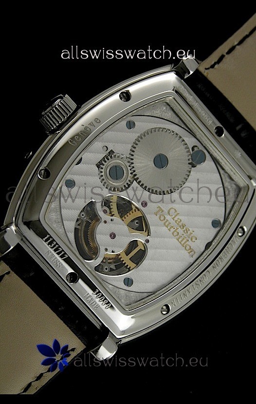 IMG_9081 Vacheron Constantin Power Reserve Tourbillon Swiss in Steel Replica 7