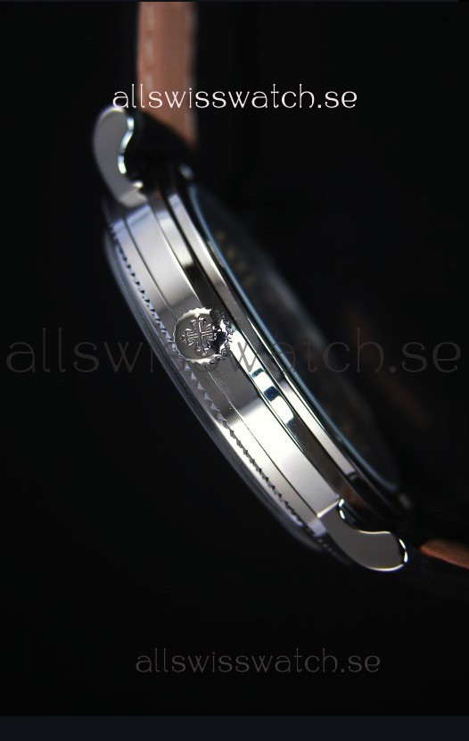 Patek Philippe 5120J Calatrava Mens Stainless Steel 1:1 Mirror Replica 7