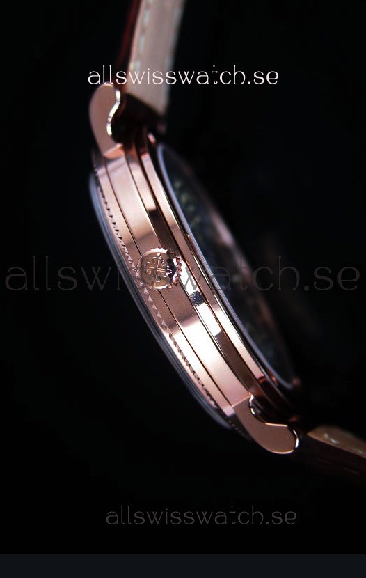 IMG_9081 Patek Philippe 5120J Calatrava Mens Rose Gold 1:1 Mirror Replica 7