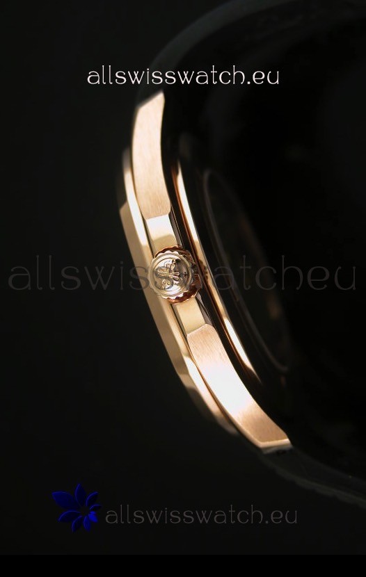 IMG_9081 Patek Philippe Aquanaut Rose Gold in Grey Dial - 1:1 Mirror Replica 7