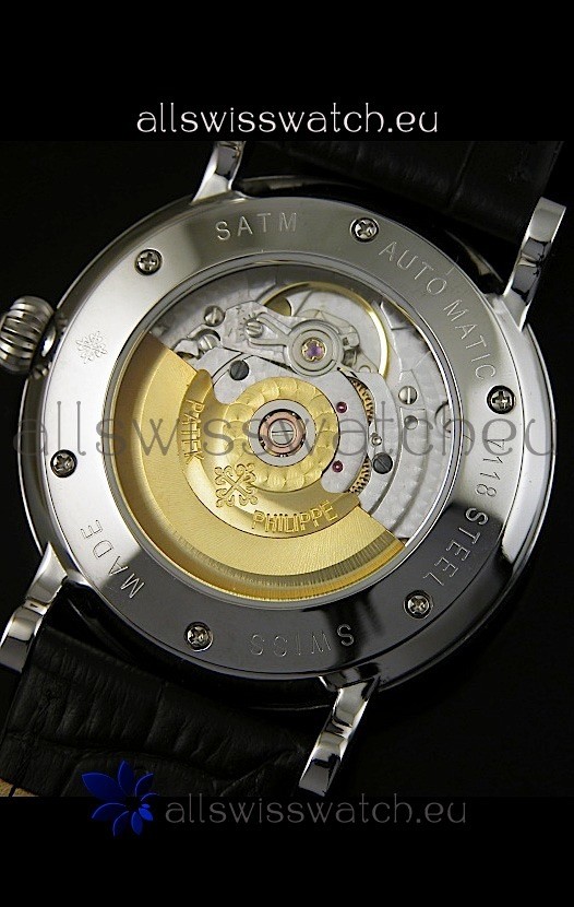 IMG_9081 Patek Philippe Calatrava 5120in Steel Casing - Roman Hours Replica 7