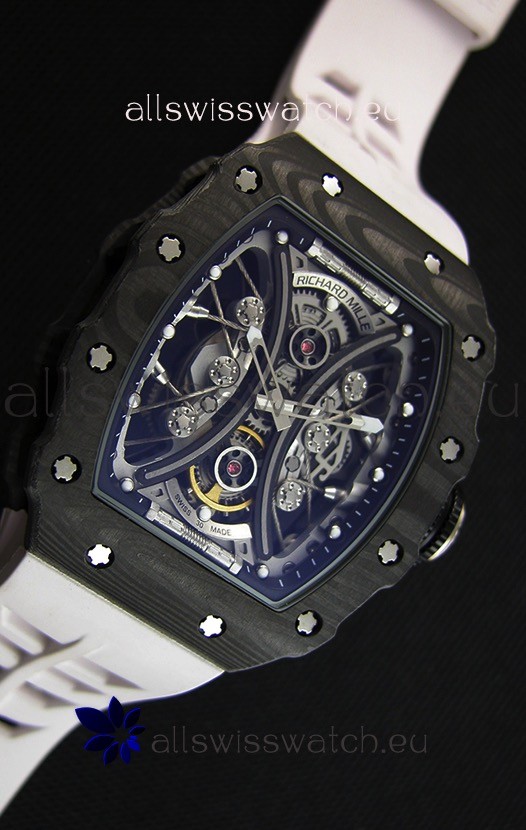 IMG_9081 Richard Mille RM53-01 Pablo Mac Donough Black Carbon Case Replica 7