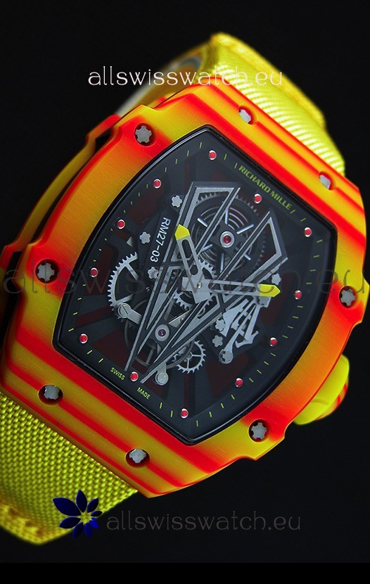 IMG_9081 Richard Mille 27-03 Tourbillon Rafael Nadal Forged Carbon Replica 7