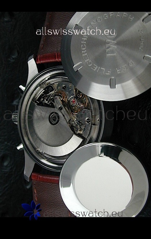 IMG_9081 IWC Der Flieger Chronographin White Dial Replica 7
