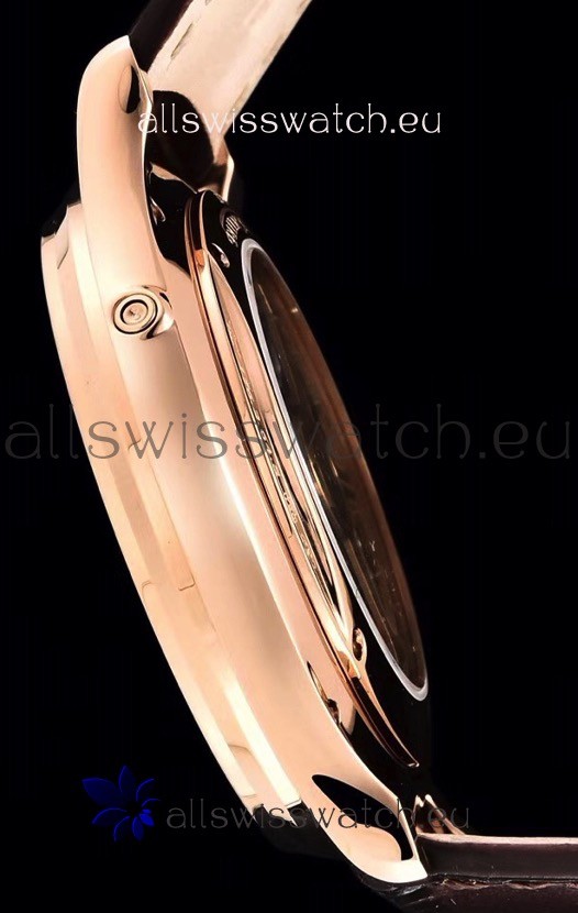 IMG_9081 Jaeger LeCoultre Master Ultra Thin Moon Pink Gold 1:1 Mirror Replica 7