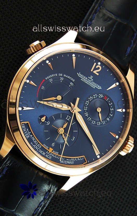 IMG_9081 Jaeger LeCoultre Master Geographic Power Reserve Pink Gold Replica 7