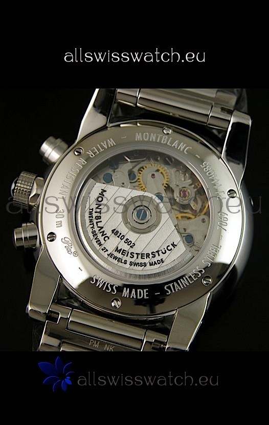 IMG_9081 Mont Blanc Timewalker Ceramic Strap Inlays in White - 1:1 Mirror Replica 7