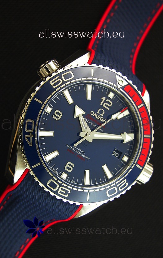 IMG_9081 Omega Seamaster Planet Ocean Pyeong Chang 2018 Edition1:1 Mirror Edition Replica 7