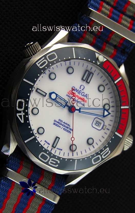 IMG_9081 Omega Seamaster Diver 300M 007 Commander's Limited Edition 1:1 Mirror Replica 7