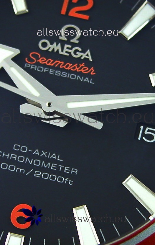 IMG_9081 Omega Seamaster Planet Ocean Orange Strap 45MM 1:1 Ultimate Edition Replica 7