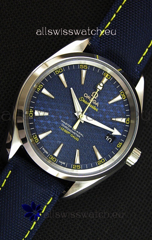 IMG_9081 Omega Seamaster Aqua Terra Co-Axial SPECTRE Limited Edition 1:1 Mirror Replica 7