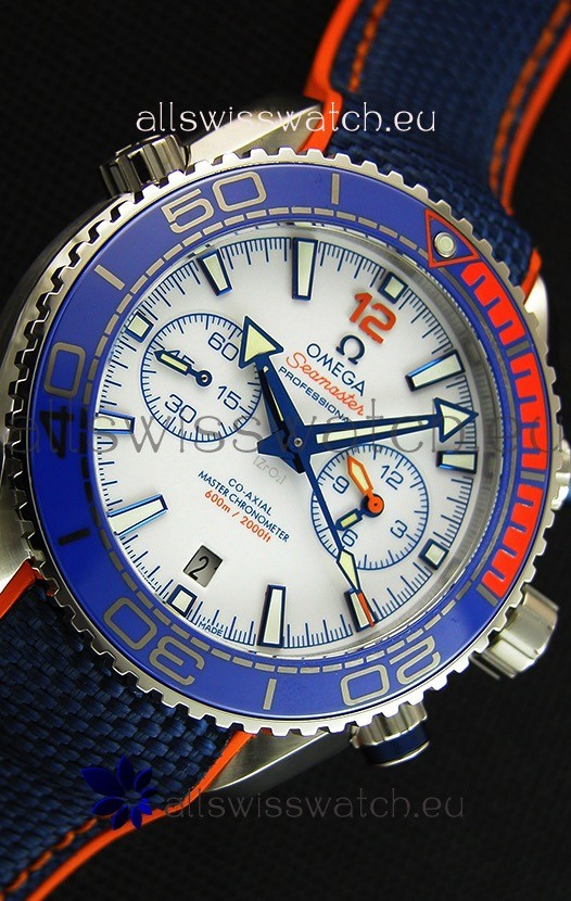 IMG_9081 Omega Seamaster Planet Ocean 600M Michael Phelps 1:1 Mirror Ultimate Edition Replica 7