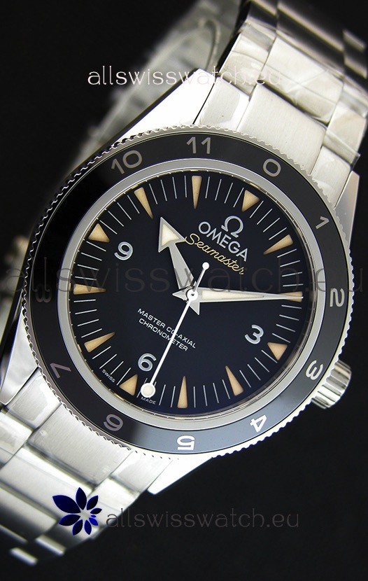 IMG_9081 Omega Seamaster 300 CoAxial 007 Spectre Edition 1:1 Mirror Ultimate Edition Replica 7