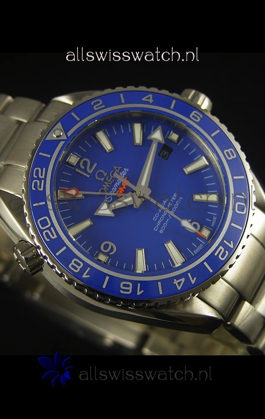 IMG_9081 Omega Planet Ocean GMT Blue- 1:1 Ultimate Mirror Edition Replica 7