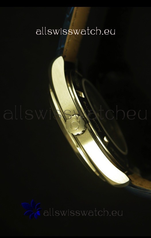 IMG_9081 Omega Seamaster Aqua Terra Co-Axial Day Date Leather Replica 7