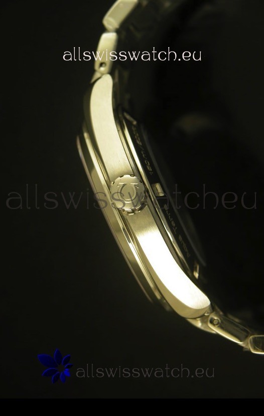 IMG_9081 Omega Seamaster Aqua Terra Co-Axial Black Dial - 1:1 Ultimate Mirror Edition Replica 7