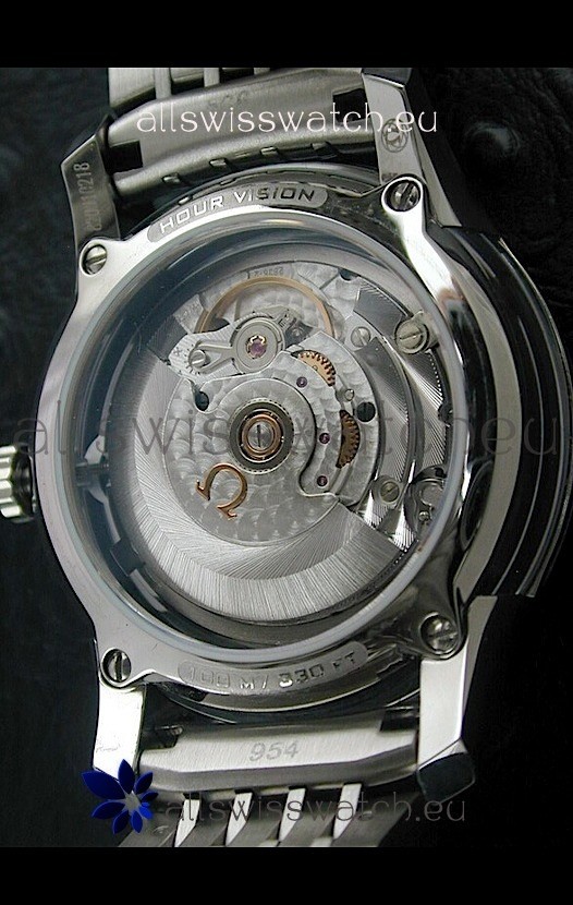 IMG_9081 Omega De Ville Hour Vision in Stainless Steel Replica 7