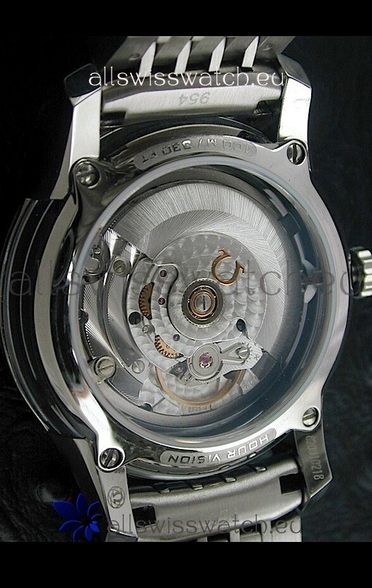 IMG_9081 Omega De Ville Hour Vision in Stainless Steel Replica 7