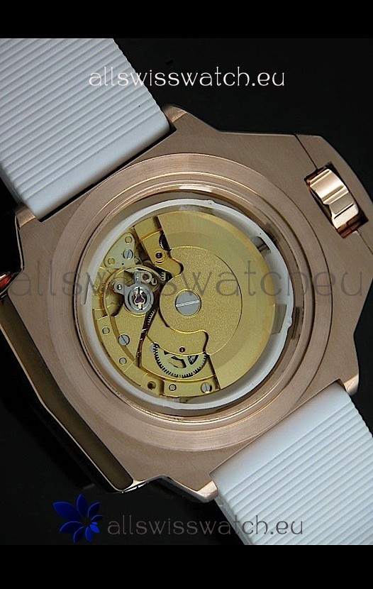 IMG_9081 Omega Seamaster Ploprof in Pink Gold Case Replica 7
