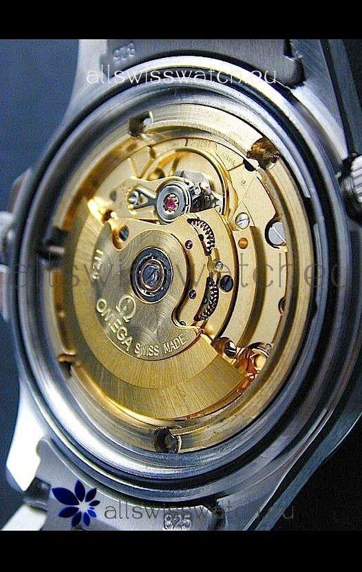 IMG_9081 Omega Seamaster GMT Professional in Black Dial Replica 7