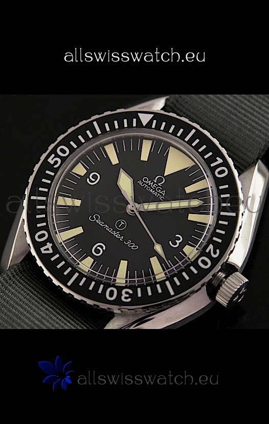 IMG_9081 Omega Seamaster 300 Military in Steel Replica 7