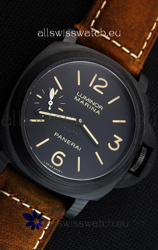IMG_9081 Panerai Luminor Marina Carbotech Beverly Hills Boutique Edition Replica 7