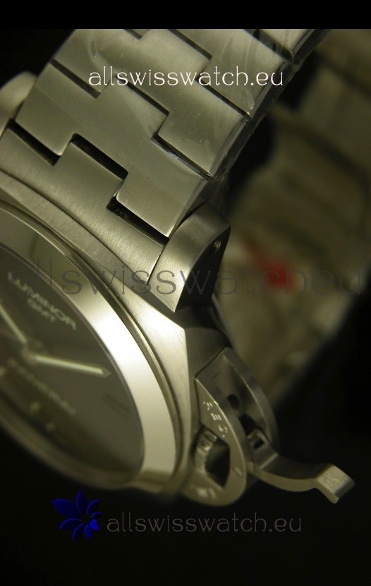 IMG_9081 Panerai Luminor GMT PAM320 P.9001 Movement - 1:1 Ultimate Mirror Replica 7