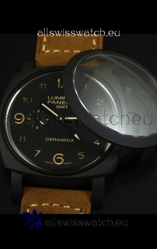IMG_9081 Panerai Luminor GMT PAM441 Ceramica - 1:1 Mirror Replica 7