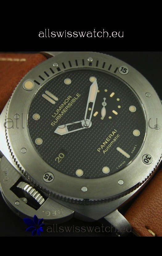 IMG_9081 Panerai Luminor Submersible PAM569 Titanium - 1:1 Ultimate Replica 7