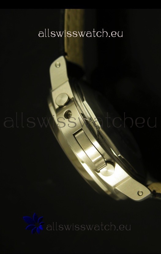 IMG_9081 Panerai Luminor Chronograph PAM310 Chronograph Black Dial 40MM Replica 7
