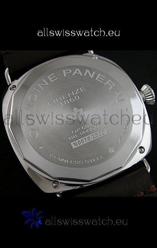 IMG_9081 Panerai PAM380 Radiomir Black Seal Automatic in Brown Strap Replica 7