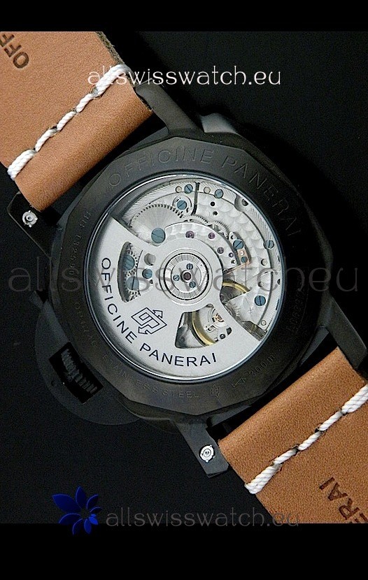 IMG_9081 Panerai Luminor Marina Black Seal PVD Replica 7