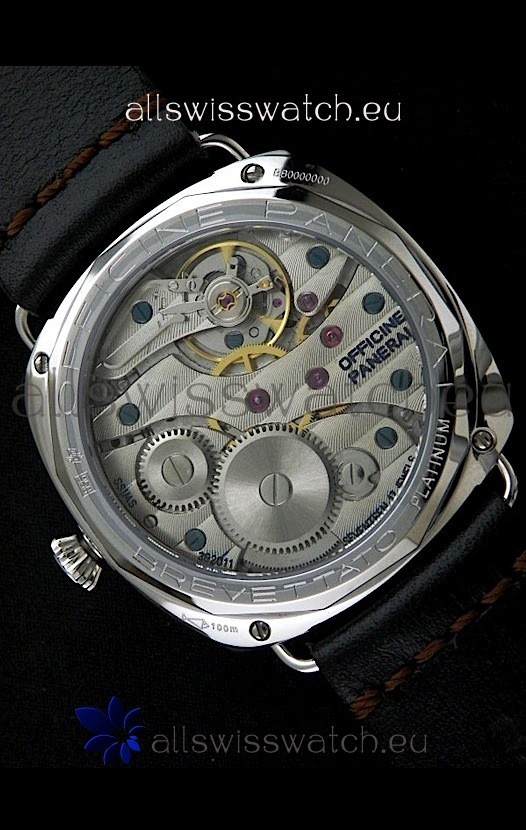 IMG_9081 Panerai Radiomir California Vintage Homage in Black Dial Replica 7