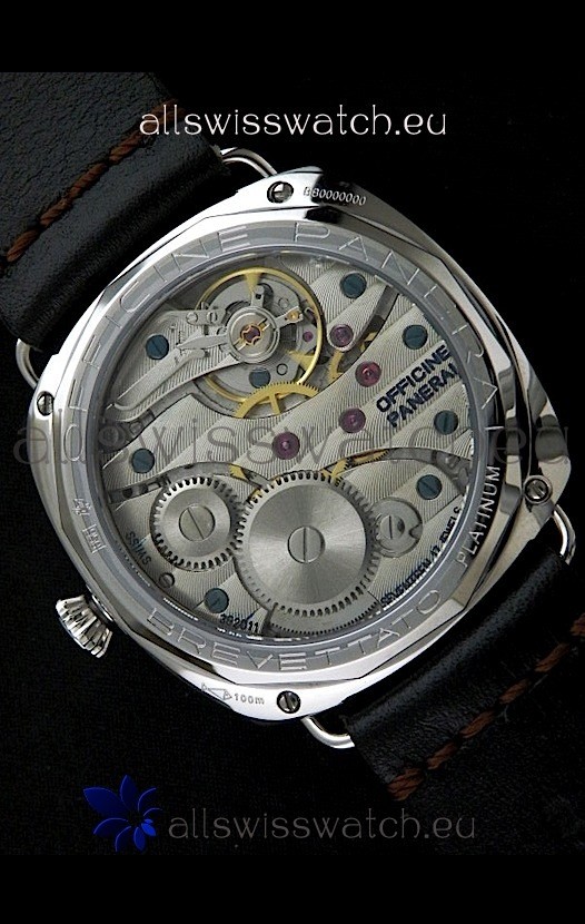 IMG_9081 Panerai Radiomir California Vintage Homage in Arabic Numeral Markers Replica 7