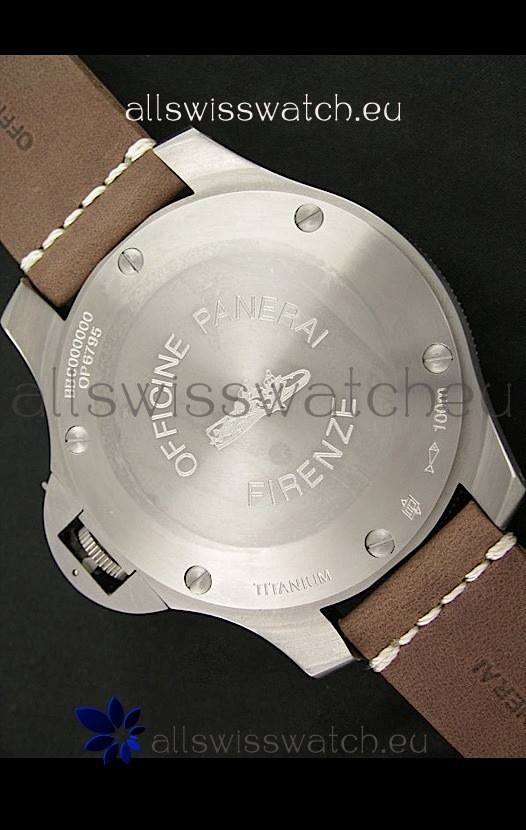 Panerai Radiomir Egizianoin Brown Strap Replica 7