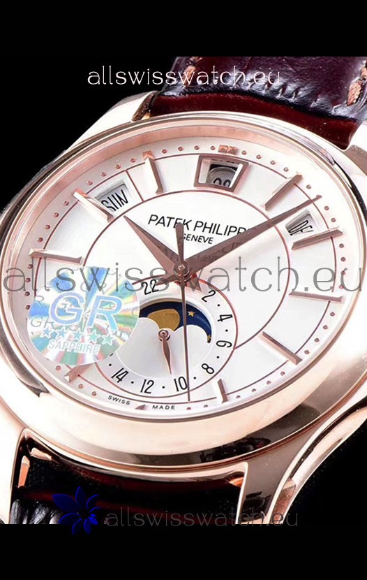 IMG_9081 Patek Philippe 5205R-001 Complications MoonPhase 1:1 Mirror Replica 7
