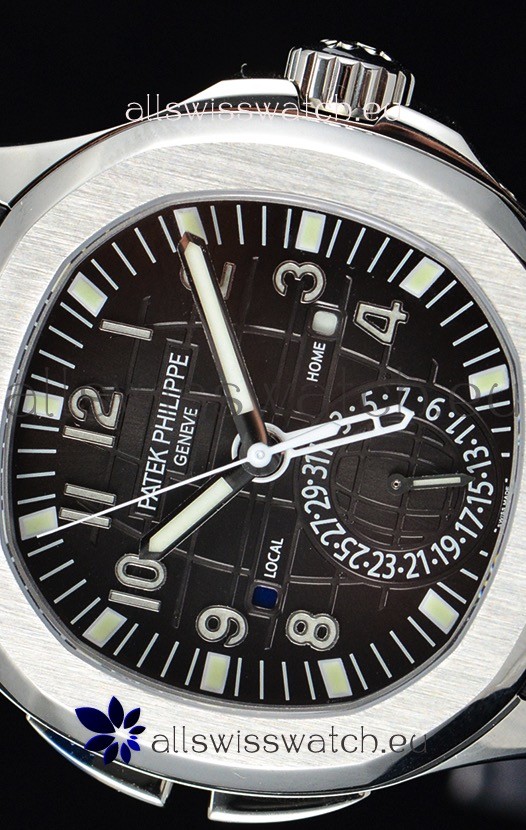 IMG_9081 Patek Philippe Aquanaut 5164A 1:1 Mirror Brown Dial Replica 7
