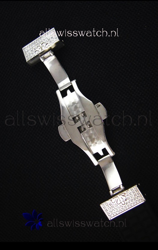 Patek Philippe Aquanautwith Diamonds Encrusted Casing Replica 7