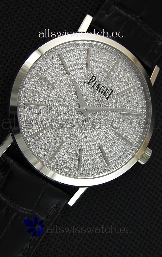 IMG_9081 Piaget Altiplano G0A36128 Paved Diam Dial Quartz in Steel Case Replica 7