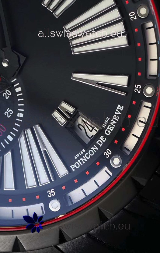IMG_9081 Roger Dubuis Excalibur DLC Coated Casing 1:1 Mirror Replica 7
